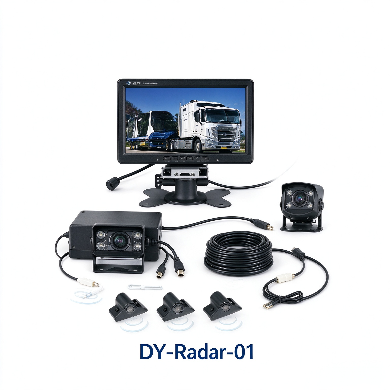 7-inch Single-Channel Recorder with Parking Radar